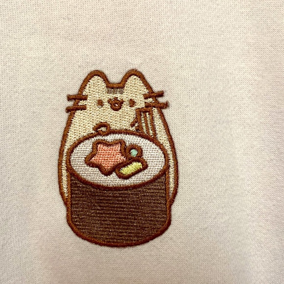 Pusheen Box exclusive color block Sushi patch sweater size Small - Picture 2 of 4
